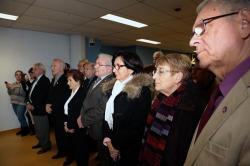 la remise de l'O.N.M. à Emile Molins